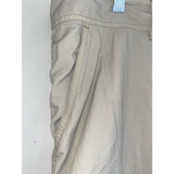 COLUMBIA Khaki Women's 16 Hiking Waterproof Capris - Picture 6 of 11